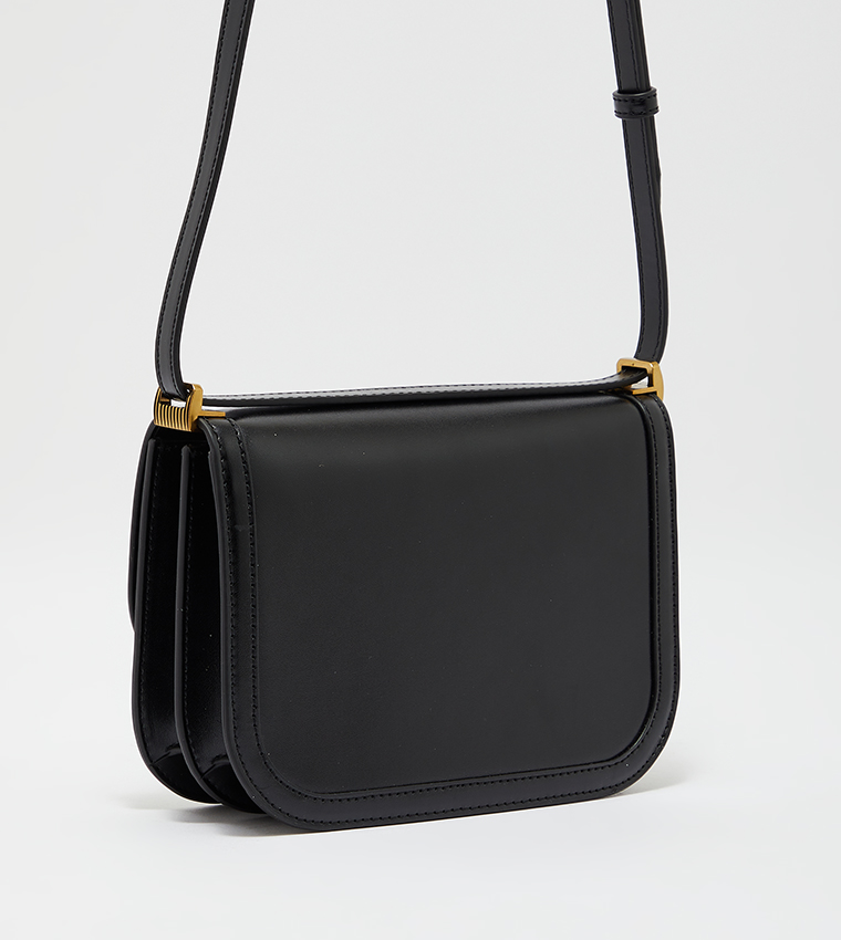 Buy Charles & Keith Charlot Crossbody Bag In Black | 6thStreet UAE