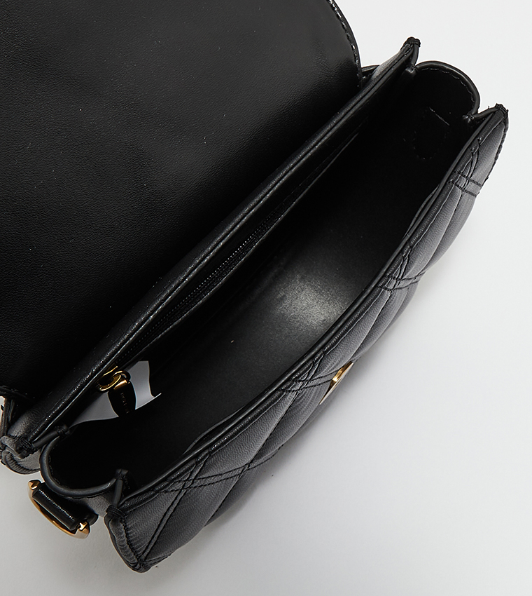 Mini Gabine Quilted Saddle Bag