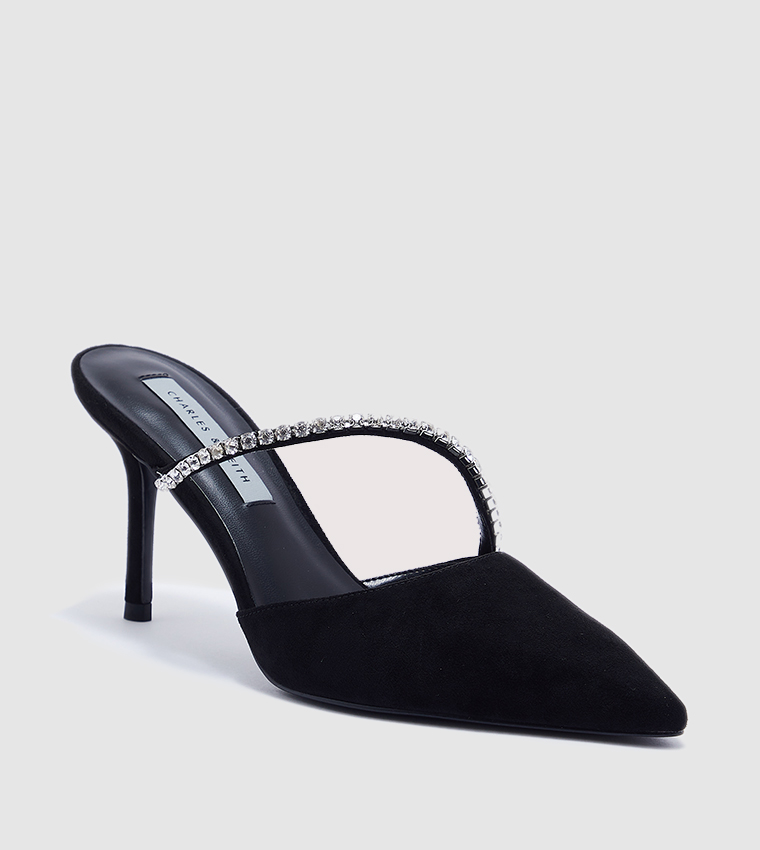 Stiletto mules sales