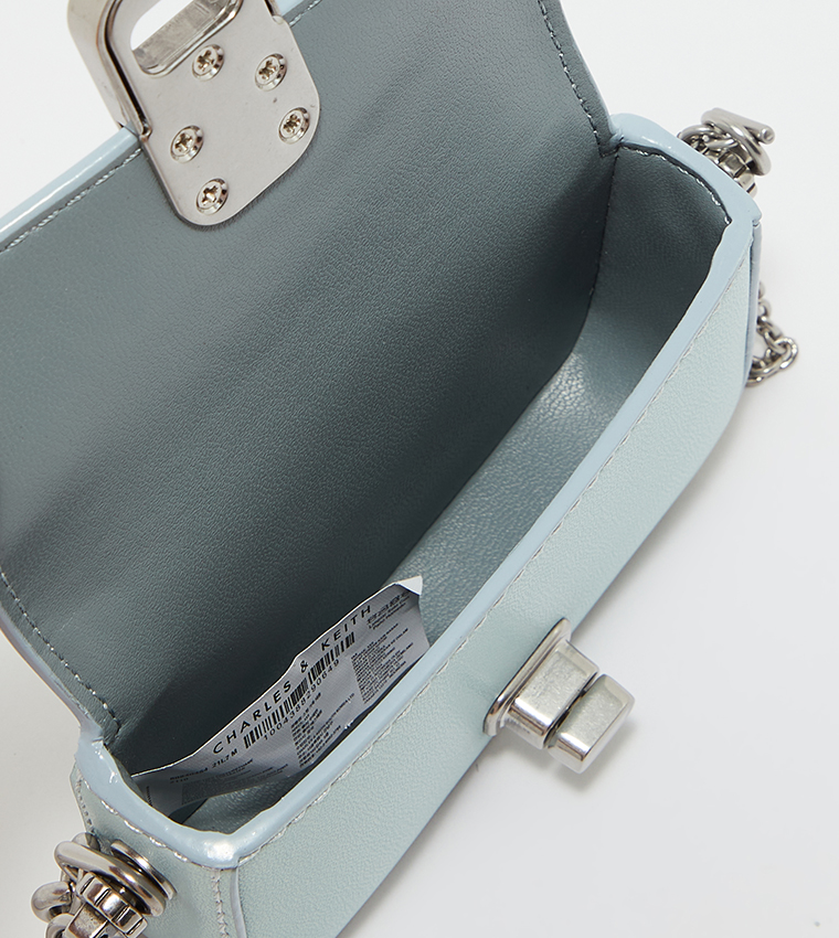 Buy Charles Keith Mini Bag In Blue 6thStreet Saudi Arabia