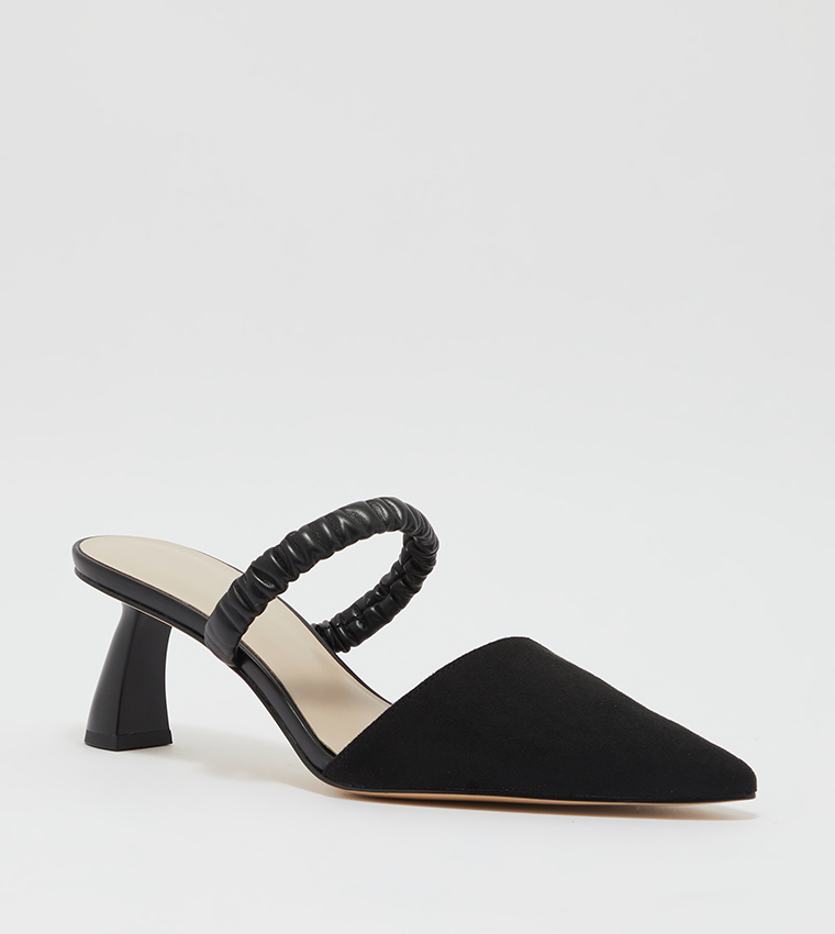 Charles keith studded hot sale pointed slingbacks