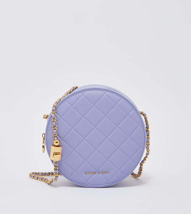 Charles and keith quilted hotsell sling bag