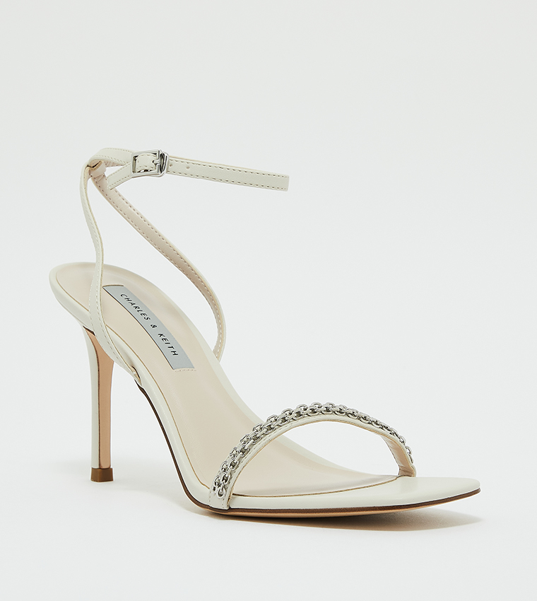 andwang enamel square strap heels 厚底 Enamel square strap heels
