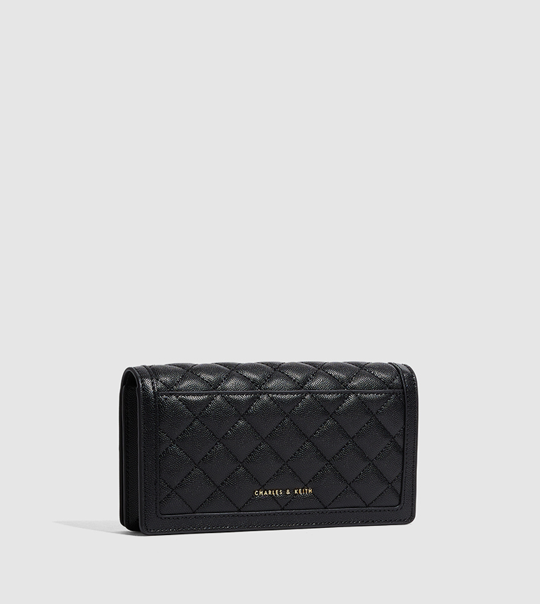 Micaela Quilted Long Wallet 