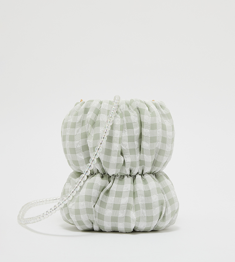 Leather Chain-Link Bag