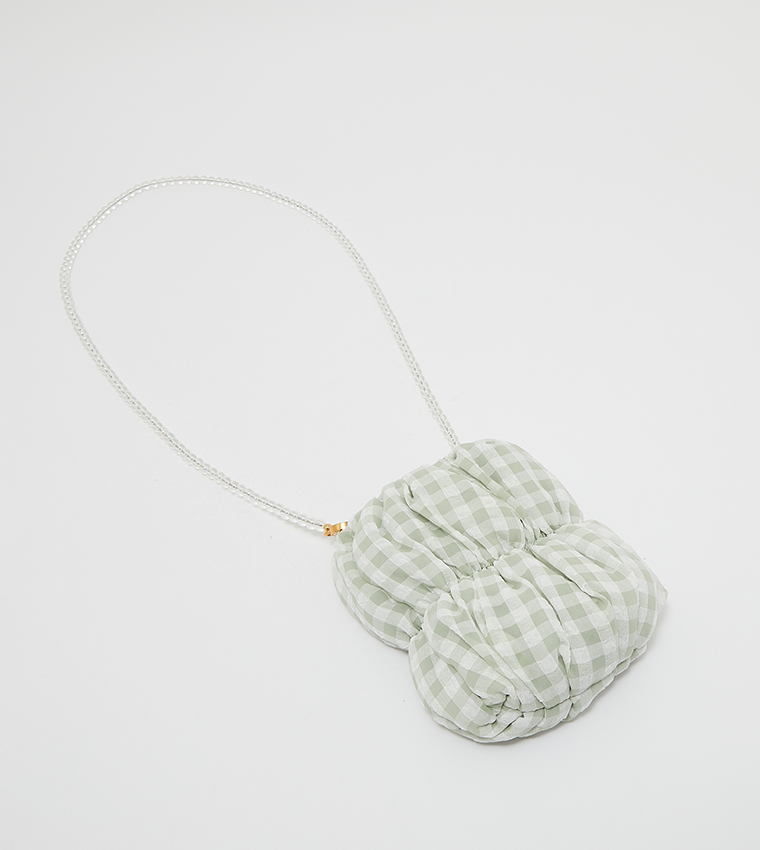 Leather Chain-Link Bag