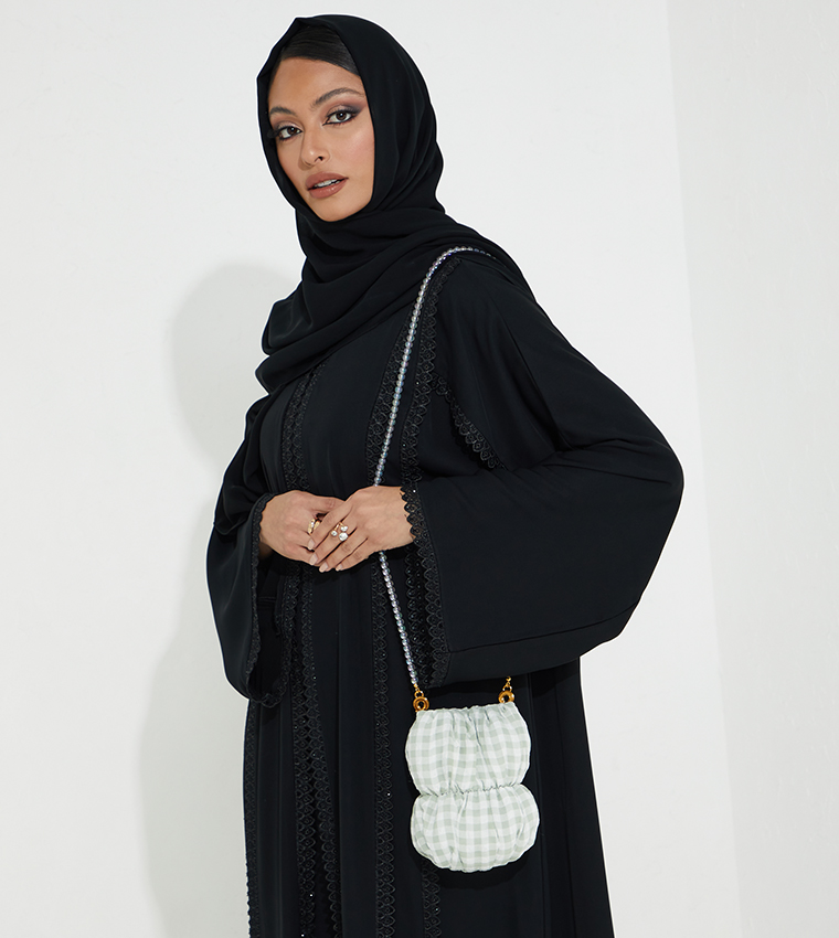 Leather Chain-Link Bag