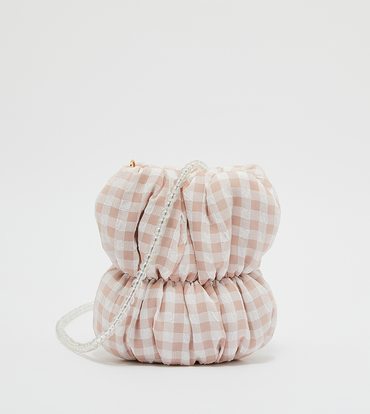 Jacquard Printed Chain-Link Bag