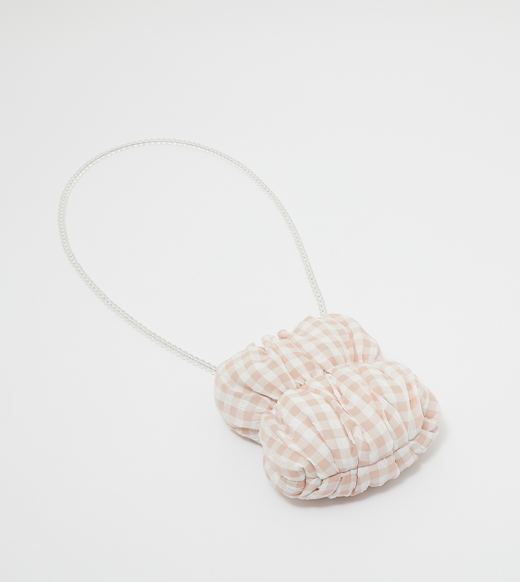 Jacquard Printed Chain-Link Bag