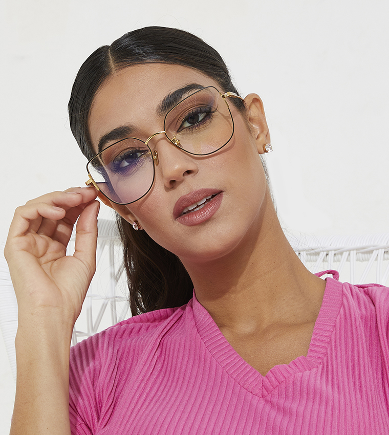 Wire Frame Butterfly Sunglasses