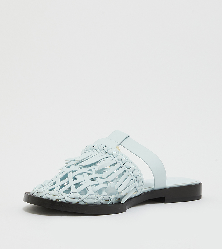 Koa fringe sale flat sandal