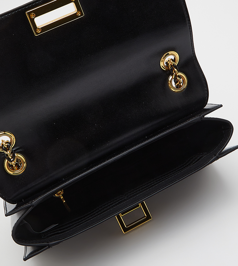 Chain Handle Shoulder Bag
