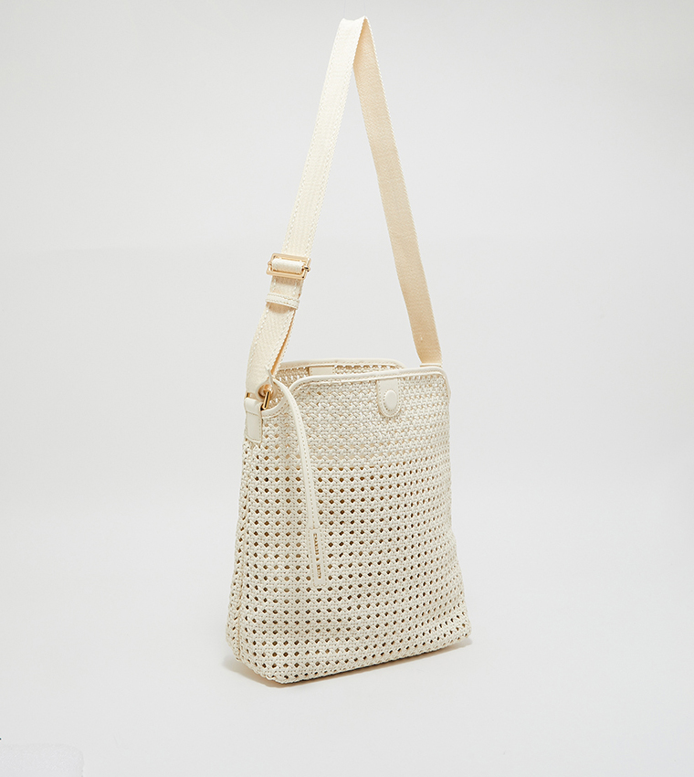 Charles and keith woven bag hot sale