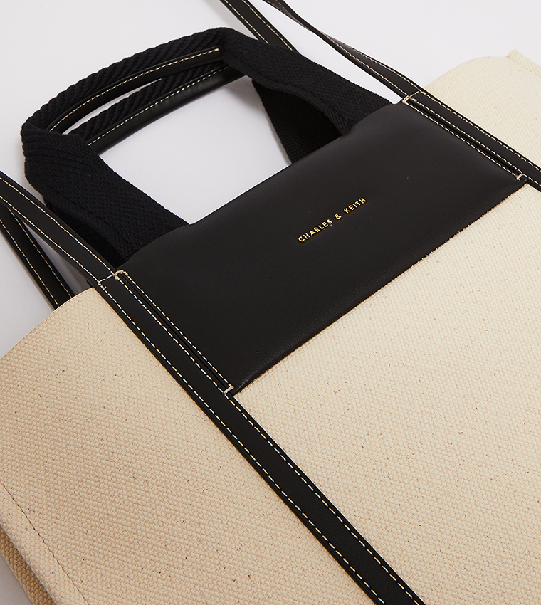 Shalia Large Double Handle Tote Bag