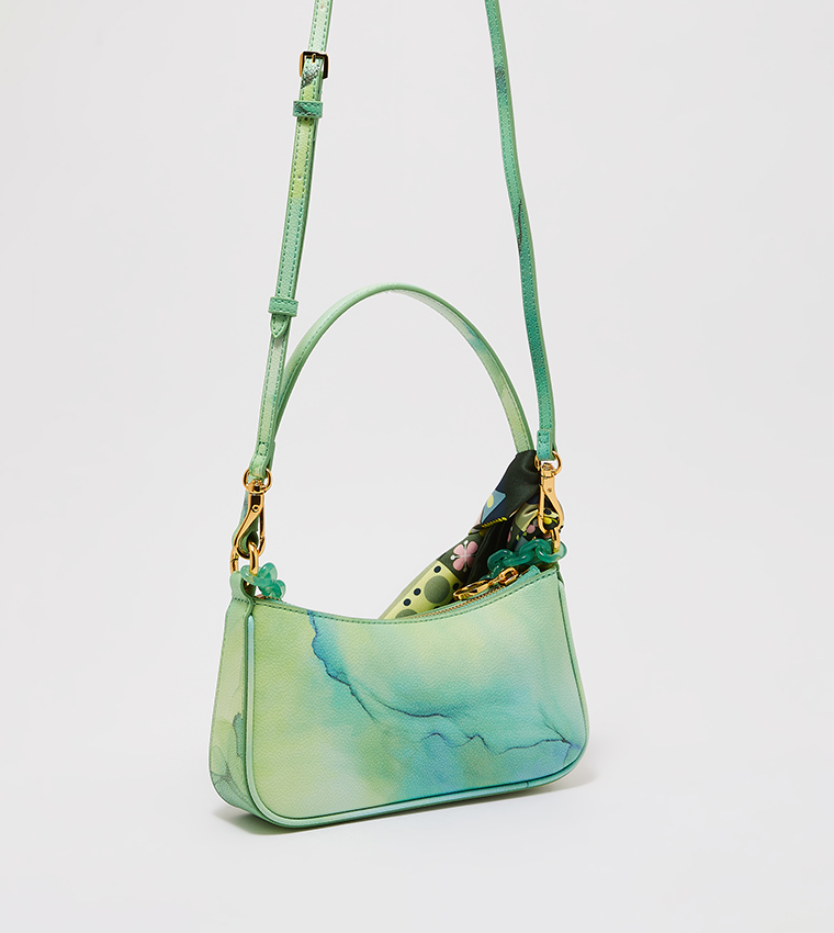 Alcott Scarf Chain-Link Shoulder Bag