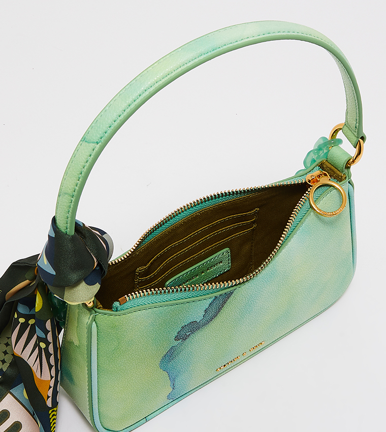Alcott Scarf Chain-Link Shoulder Bag