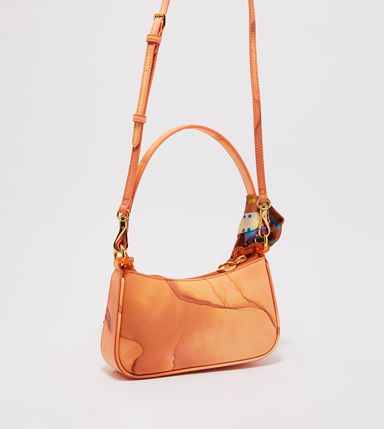 Alcott Scarf Chain-Link Shoulder Bag