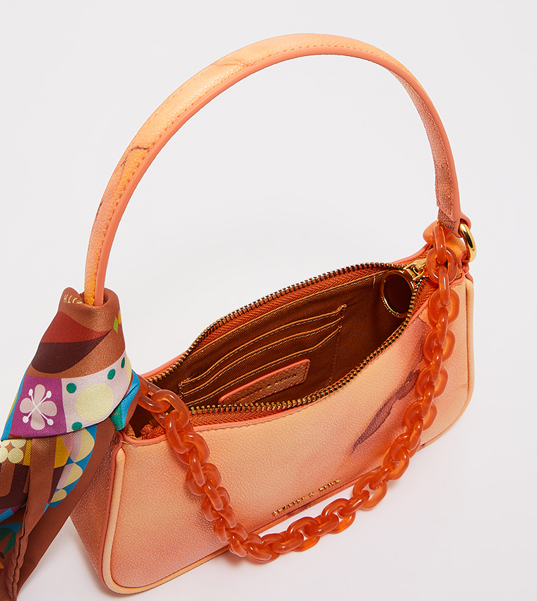 Alcott Scarf Chain-Link Shoulder Bag