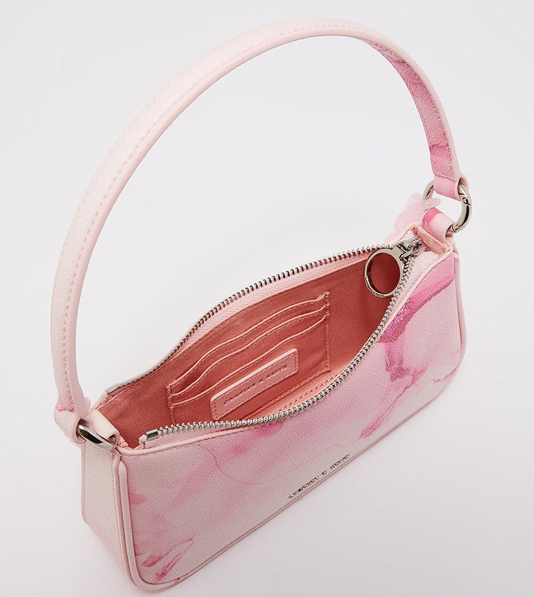 Alcott Scarf Printed Bag - Pink