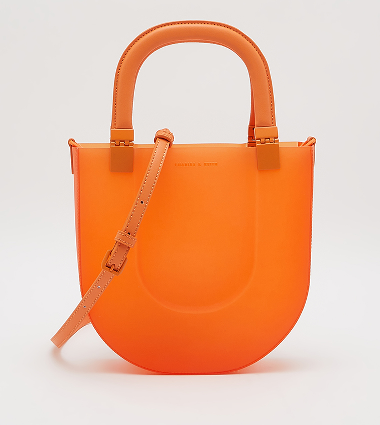 Charles and keith deals orange bag