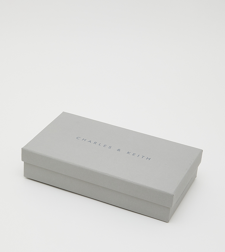 Textured Zip-Around Wallet
