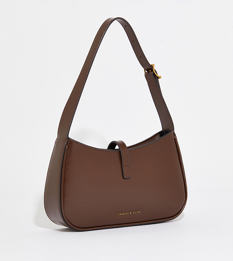 CESIA Metallic Accent Shoulder Bag