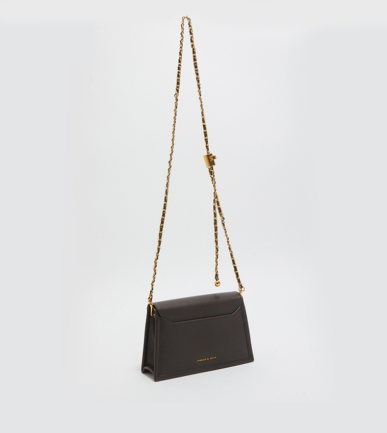 Roza Scarf Quilted Trapeze Bag