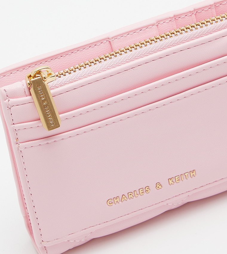 Buy Charles Keith Lillie Quilted Mini Wallet In Pink 6thStreet