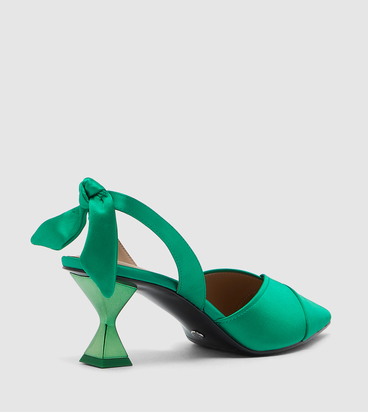 Charles & Keith, Shoes, Asymmetric Sculptural Heel Pumps