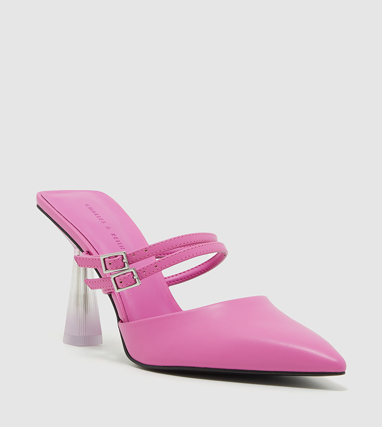 Charles and keith hot sale pink shoes