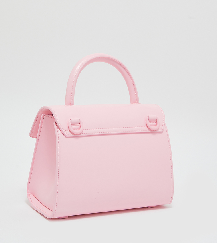 Pink Ivy Top Handle Mini Bag | CHARLES & KEITH