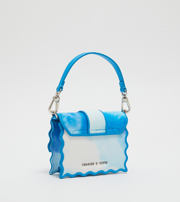 Buy Charles & Keith Waverly Cloud Print Scallop Trim Mini