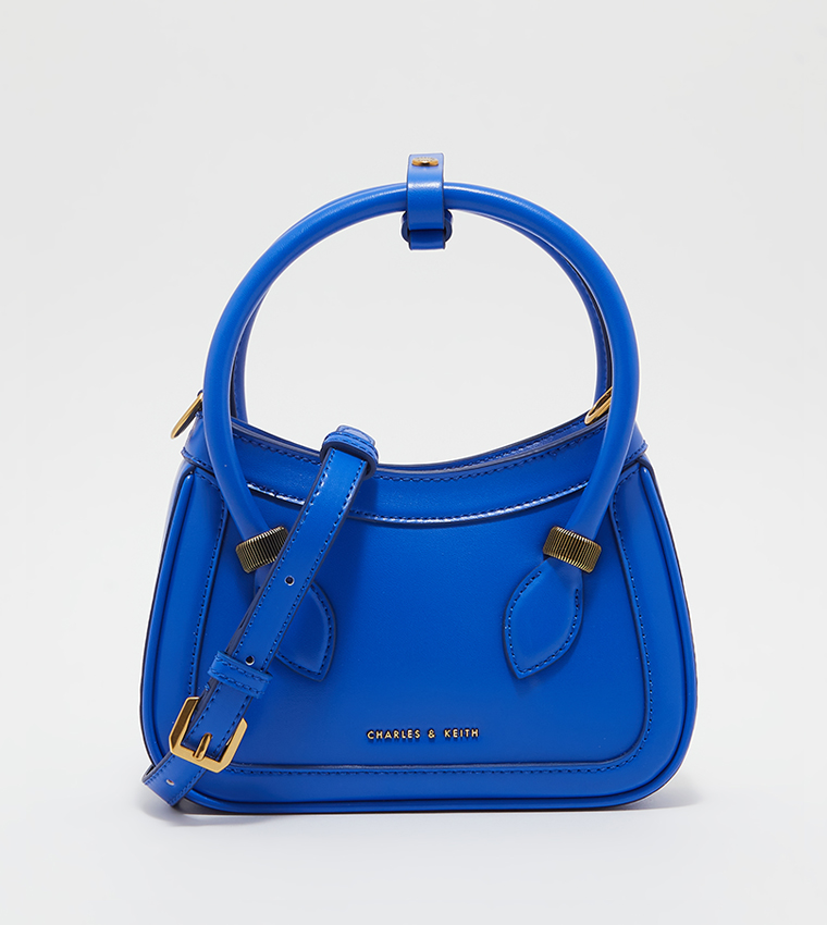 Charles and keith 2025 blue bag