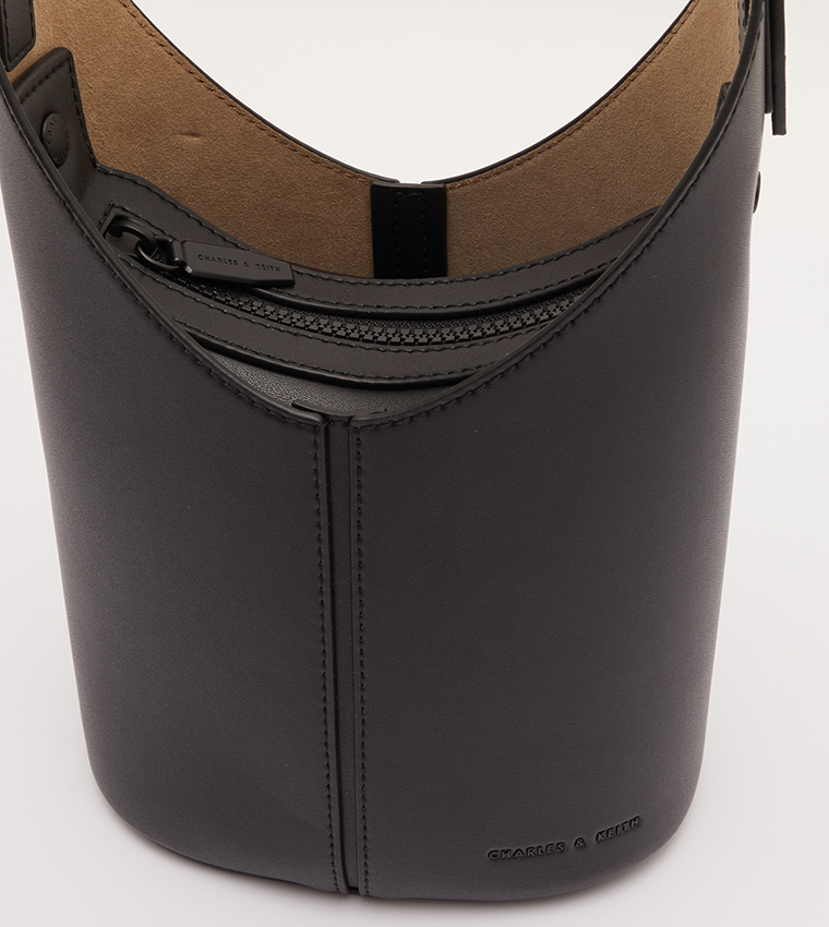 Black Altea Bucket Bag - CHARLES & KEITH UK