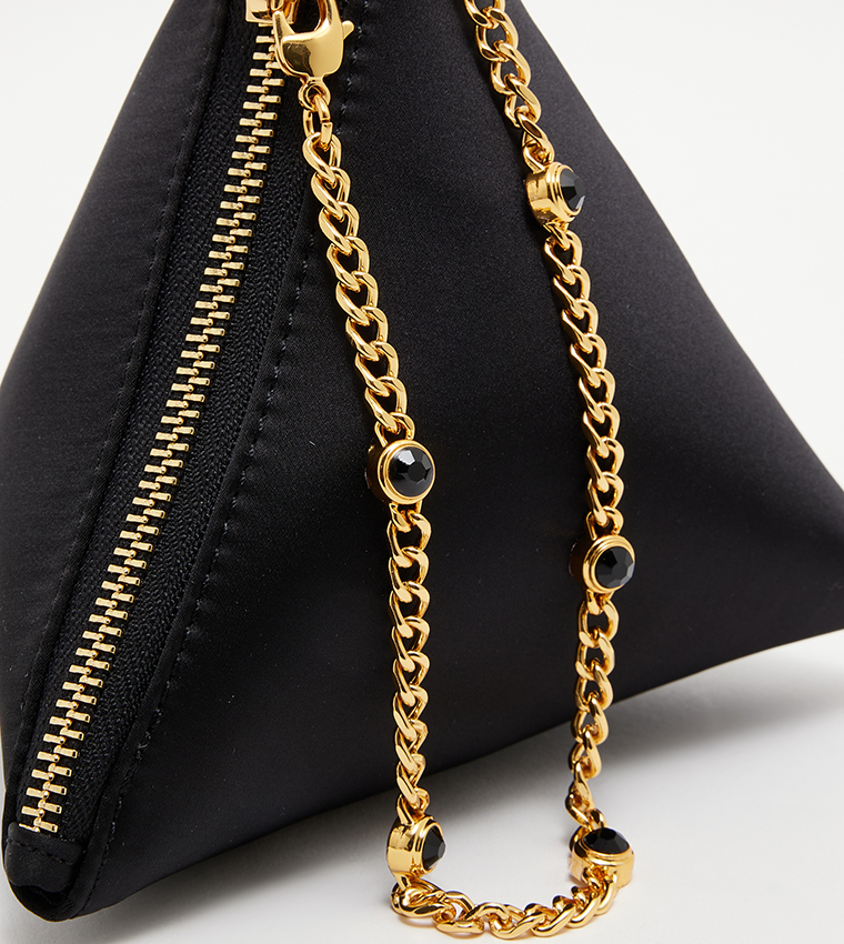 Pyramid cheap clutch bag