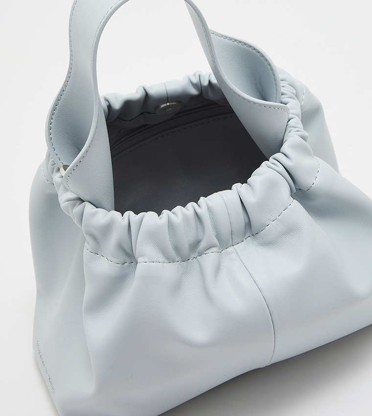 Ally Ruched Slouchy Bag with Sling