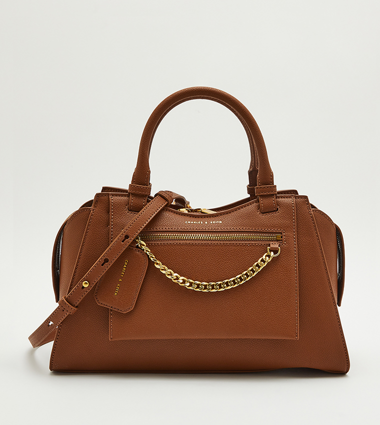 Charles & keith boxy trapeze bag hot sale