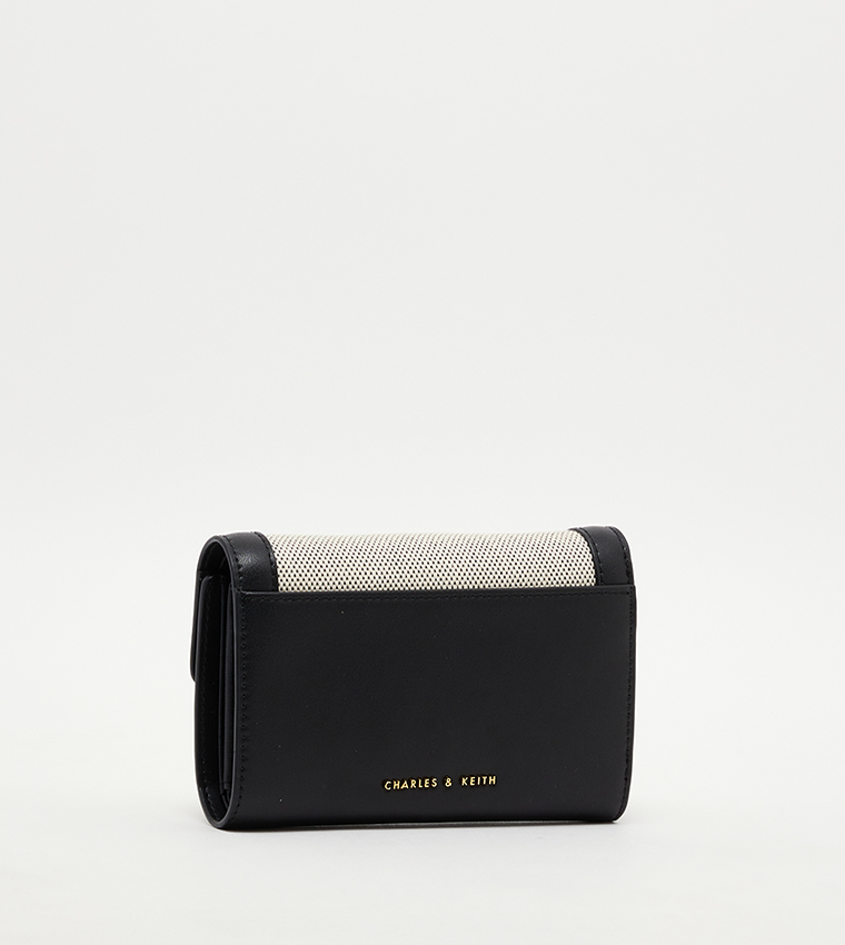 Buy Charles & Keith Snap Button Wallet In Multiple Colors | 6thstreet Qatar