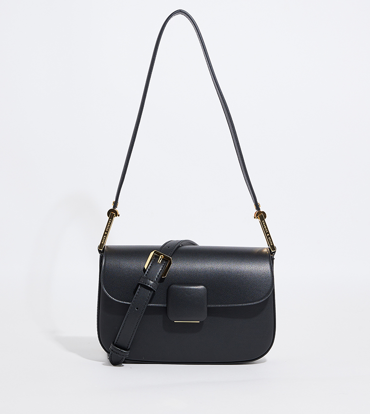 KOA Square Push-Lock Shoulder Bag