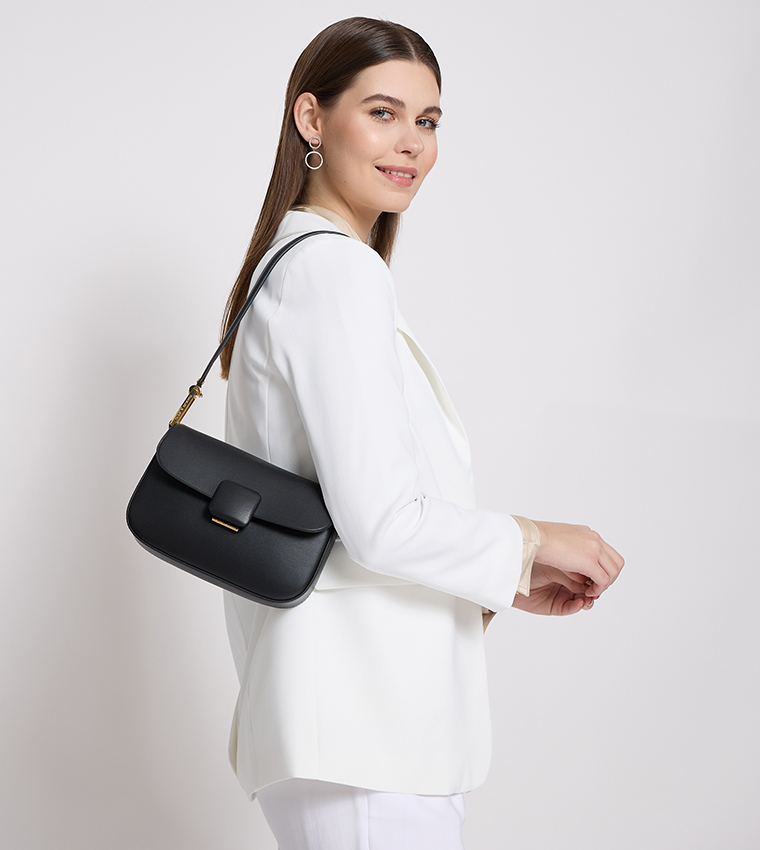KOA Square Push-Lock Shoulder Bag