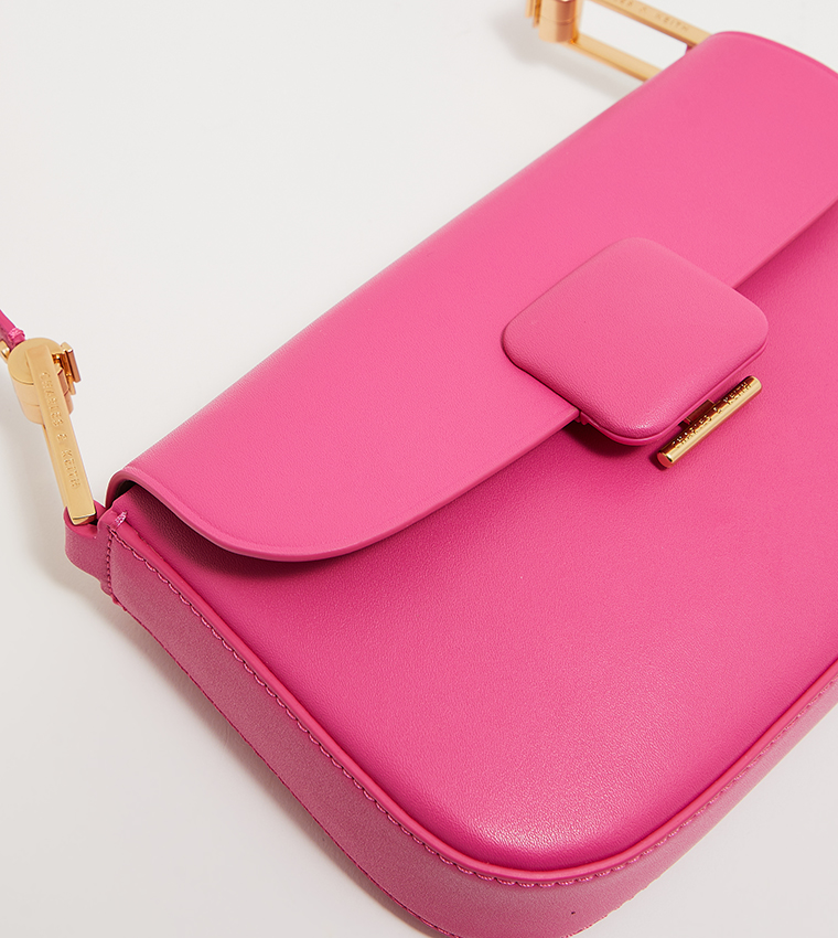 KOA Square Push-Lock Shoulder Bag