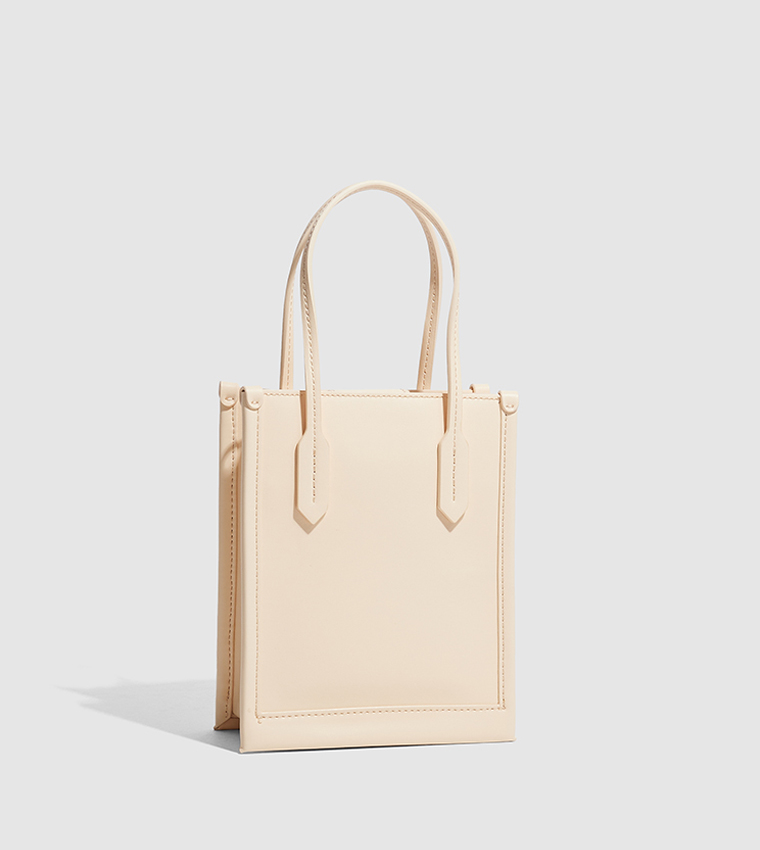 Geometric Mini Tote Bag 
