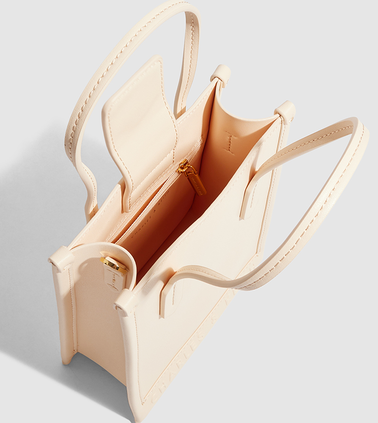 Geometric Mini Tote Bag 