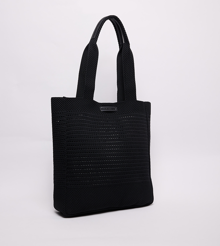 Crochet Shoulder Bag with Pouch