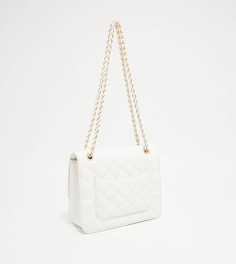 Charles and keith hot sale quilted chain shoulder bag