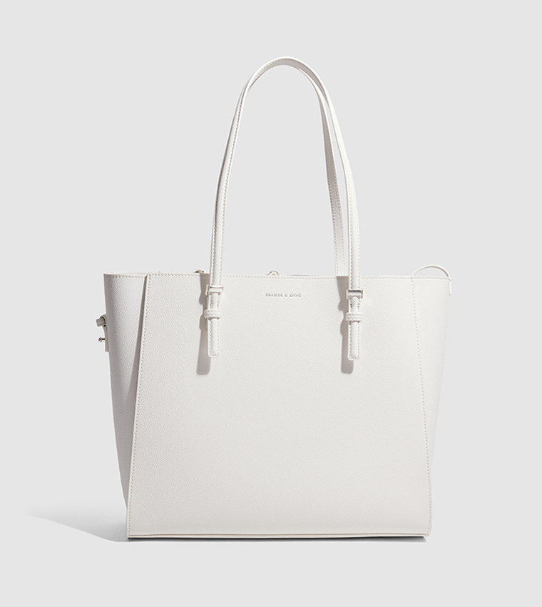 SANSA Logo Detail Tote Bag