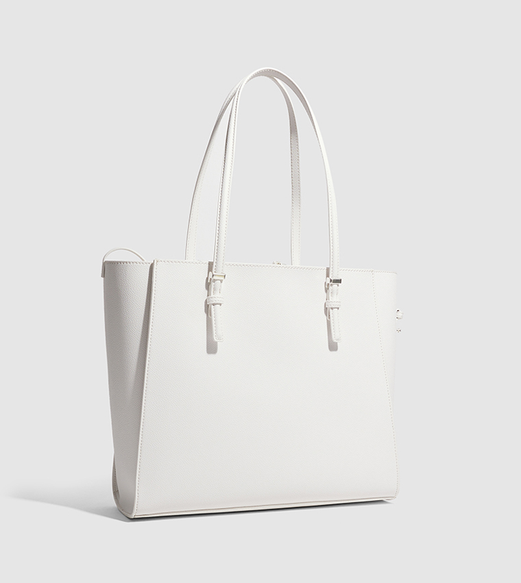 SANSA Logo Detail Tote Bag