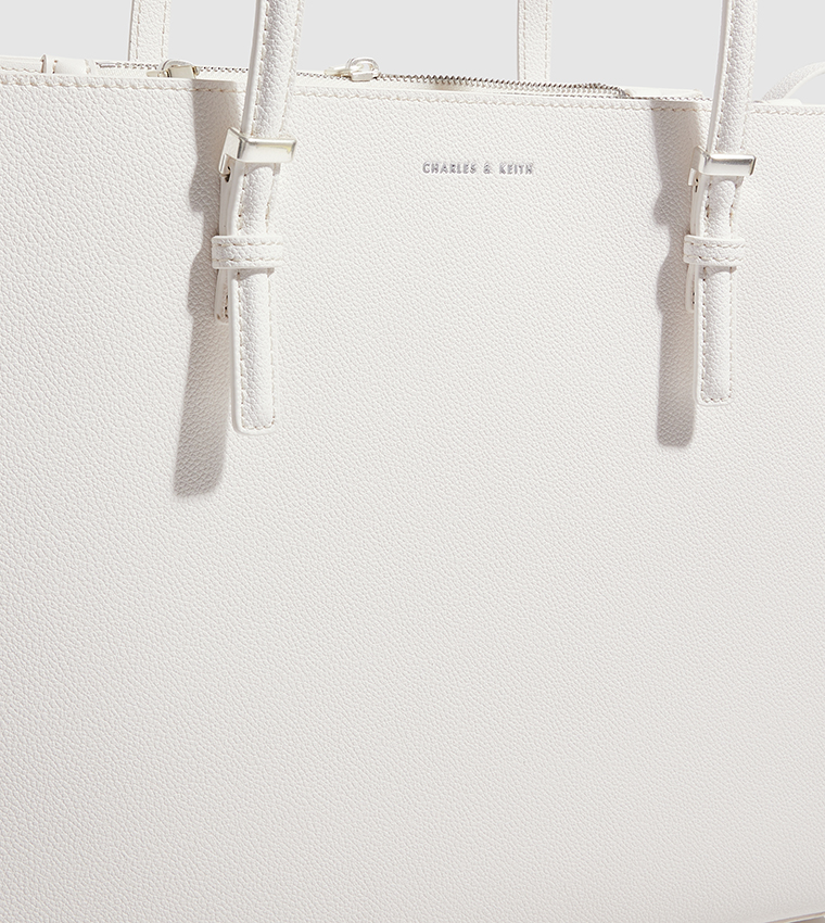 SANSA Logo Detail Tote Bag