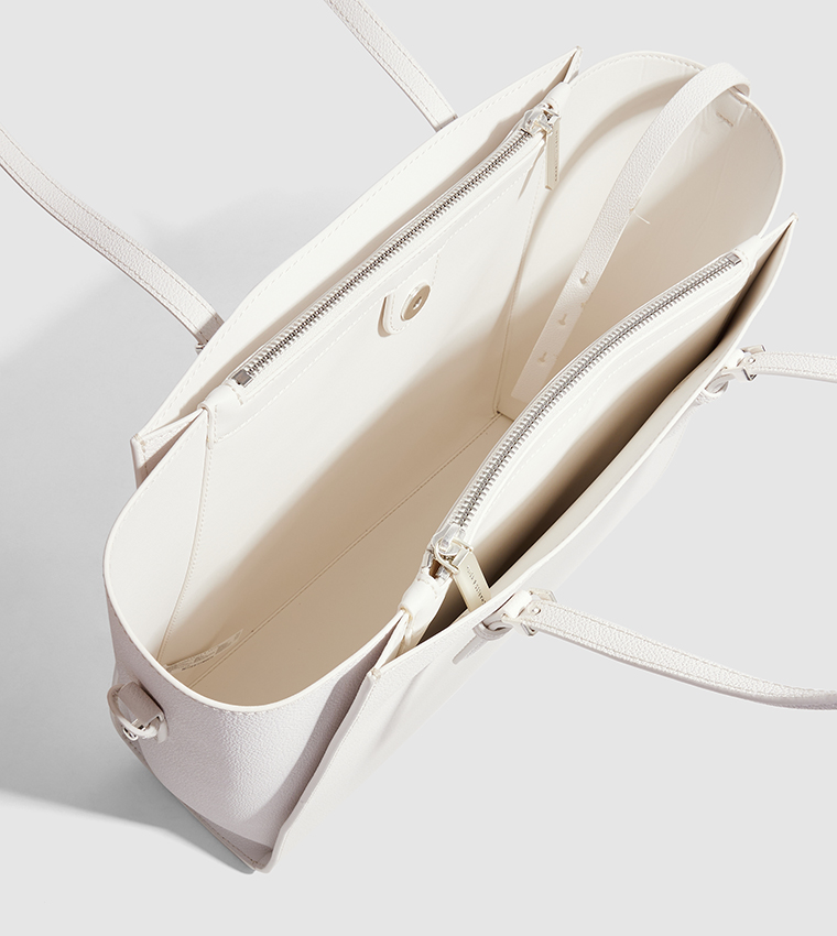SANSA Logo Detail Tote Bag