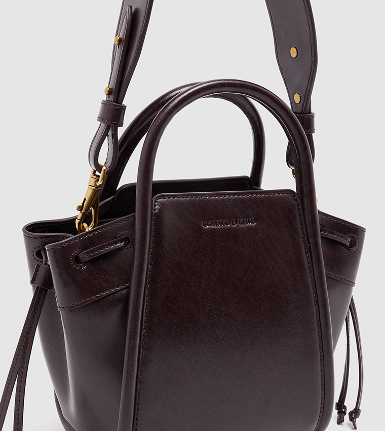 Structured trapeze bag charles and keith hot sale